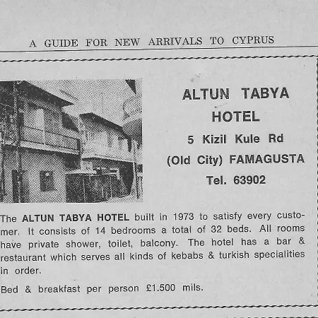 Altun Tabya Vintage Hotell Famagusta (Northern Cyprus)